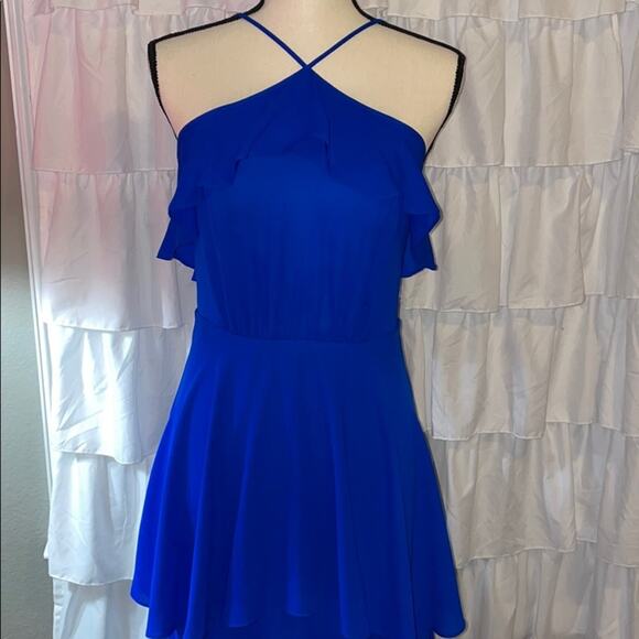 CeCe Tiered Maxi Dress Royal Blue Size 2 - Picture 2 of 7